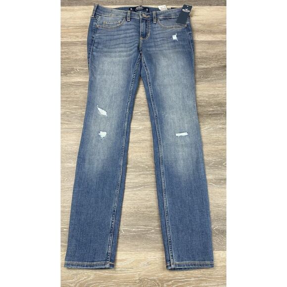 Hollister Original Low Rise Super Skinny Jeans Size 3s W28 L28 NWT $59.95 - Picture 1 of 12